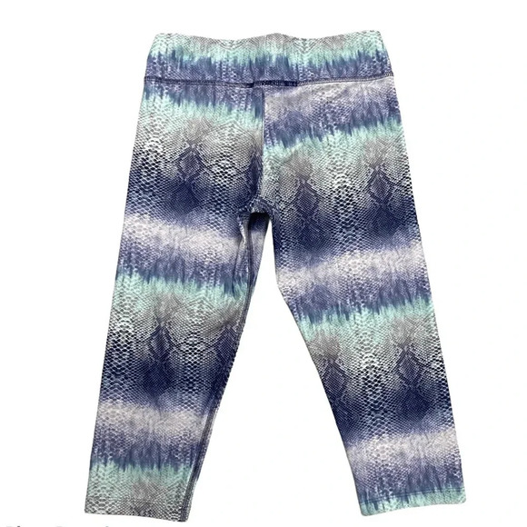 NUX Rio Capri Leggings Chameleon Ombré athletic Activewear Summer Crop Size S - Picture 5 of 8